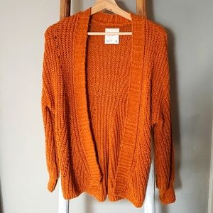 Chunky-Knit Cardigan by Abercrombie